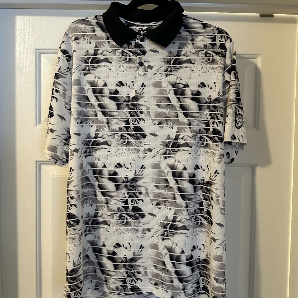 Oakley Print Men's Golf Polo